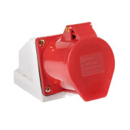 Розетка кабельная EKF PROxima силовая стационарная наружная 115 3Р+РЕ+N 16А 380В IP44