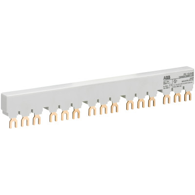 Шинная разводка АВВ 3ф до 65А для 5-ти автоматов типа MS116, MS132 без доп. контактов