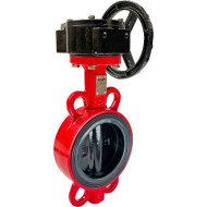 Дисковые поворотные затворы REON RSV83RED-КВ с РЕДУКТОРОМ с КОНЦЕВЫМИ ВЫКЛЮЧАТЕЛЯМИ