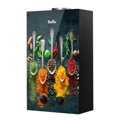 Колонка газовая Ballu Fiery Glass Curry GWH 10