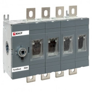 Рубильник EKF TwinBlock 4-полюсный 250А без рукоятки управления
