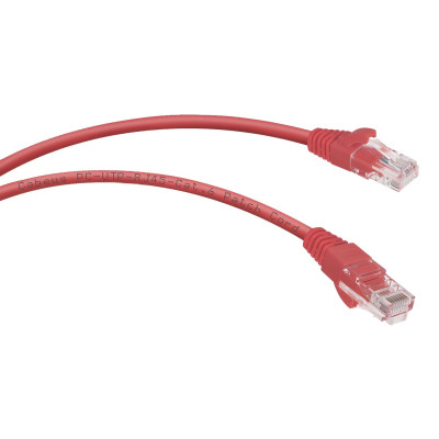 Патч-корд Rj-45 Cabeus PC-UTP-RJ45-Cat.6-3m-RD-LSZH кат.6 3 метра красный