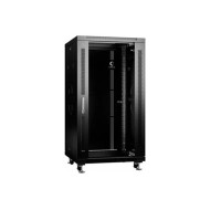 Шкаф телекоммуникационный напольный 19" 22U Cabeus SH-05C-22U60/100-BK