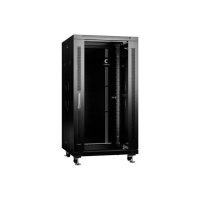 Шкаф телекоммуникационный напольный 19" 22U Cabeus SH-05C-22U60/100-BK