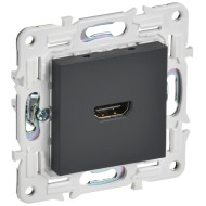 SKANDY Розетка HDMI SK-H01G графит IEK