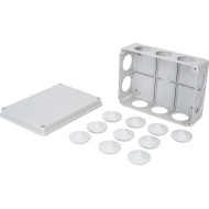 Коробка распределительная Greenel открытая установка 190х140х70 IP55 10 вводов