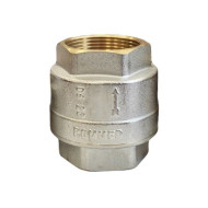 Клапан обратный пружинный муфтовый с металлическим седлом 1RVC-0001 DN25