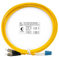 Оптический патч-корд LC-FC Cabeus FOP(d)-9-LC-FC-3m 9/125 3 метра