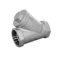 Фильтр муфтовый Y-тип нержавеющий, AISI304 DN15 (1/2"), (CF8), PN16