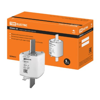 Плавкая вставка предохранителя TDM ППНН-39 габ.3, 200А