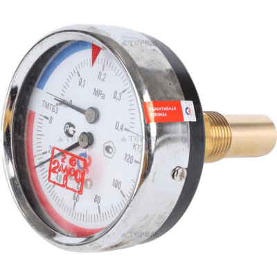 Термоманометр Росма ТМТБ-31Т.1(0-120С)(0-0,4MPa) G1/2 2,5