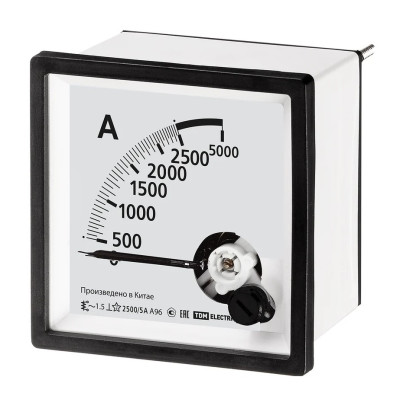 Амперметр TDM А96 2500А/5А-1,5