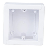 Коробка наруж. Greenel монтажа под электроустановку НАБОРНАЯ (можно собрать блок 2м, 3м и тд.) белая