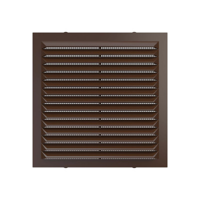 Решетка односекционная ERA 1313C, коричневая