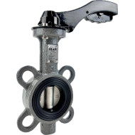 Дисковый поворотный затвор Reon RSV85 DN 40N СЕРЫЙ