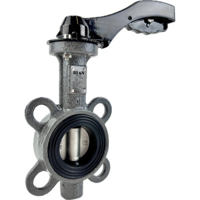 Дисковый поворотный затвор Reon RSV85 DN125 СЕРЫЙ