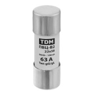 Плавкая вставка TDM ПВЦ-В2 22х58 63А