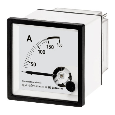Амперметр TDM А72 150А/5А-1,5