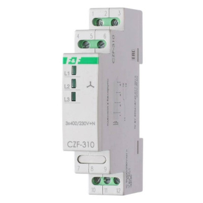 Реле контроля фаз F&F CZF-310