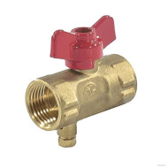 Кран для манометра Пензапромарматура DN15 PN16 ВР G1/2" с краном Маевского