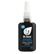 Анаэробный герметик Mr.Bond 705 демонтаж с усилием, синий, 50 г