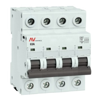 Выключатель нагрузки EKF 4п 63A AVN AVERES