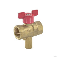 Кран для термодатчика Пензапромарматура DN15 PN16 ВР