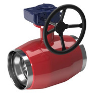 Шаровой кран NAVAL NAVALSTEAM для пара сварка DN 150, PN 25 с редуктором