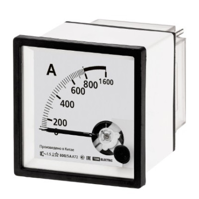 Амперметр TDM А72 800А/5А-1,5