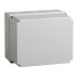 Коробка распаячная КМ41274 для открытой проводки 240х195х165 мм IP55 (RAL7035, кабельные вводы 5 шт) IEK UKO10-240-195-165-K41-55
