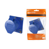 Розетка скрытая TDM ELECTRIC 413 2Р+РЕ 16А 220В IP44