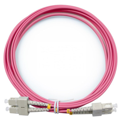 Оптический патч-корд SC-SC Cabeus FOP-50-OM4-SC-SC-3m 50/125 (ОМ4) 3 метра