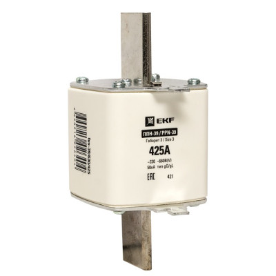 Вставка плавкая EKF PROxima ППН-39 630/425А габарит 3