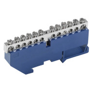 Шина N ''ноль'' на DIN-изоляторе Ni ШНИ-6х9-12-Д-С IEK