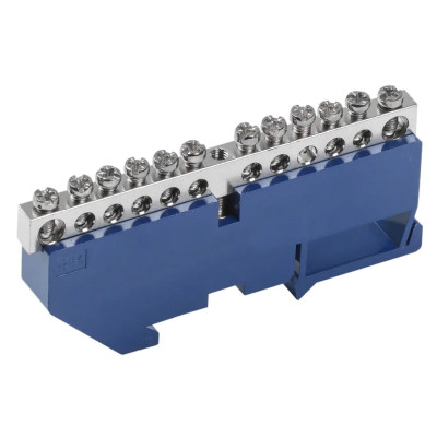 Шина N ''ноль'' на DIN-изоляторе Ni ШНИ-6х9-12-Д-С IEK