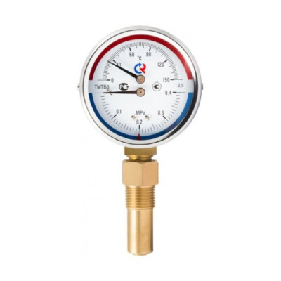 Термоманометр Росма ТМТБ-31Р.2(0-150С)(0-1,6MPa) G1/2 2,5