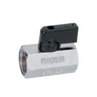 BUGATTI MINNESOTA 800 Кран шаровой мини, ВВ 1/4, флажок