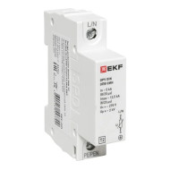 Ограничитель импульсных напряжений EKF ОИН 1Р In=5kA Un=275B Imax=12,5kA opv-oin