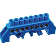 Шина Navigator нулевая на DIN-изоляторе тип Стойка NBB-I812-8DP/B