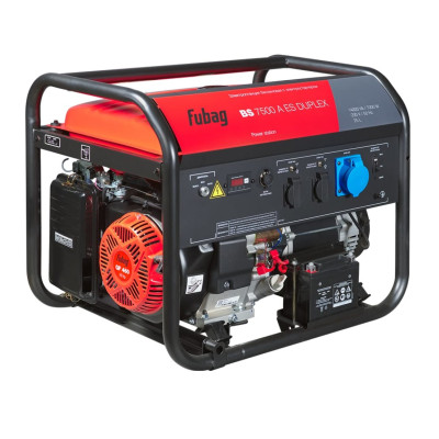 Генератор бензиновый FUBAG BS 7500 A ES DUPLEX