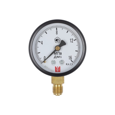 Манометр BD ДМ 1 Т2 063 Р (0-16) МПа, кл.1,5, М12Х1,5