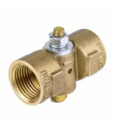 Кран для манометра Aquasfera латунь G1/2"-М20х1,5 Ру16 м/м 1062-01