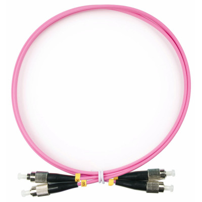 Оптический патч-корд FC-FC Cabeus FOP-50-OM4-FC-FC-1m 50/125 (ОМ4) 1 метр