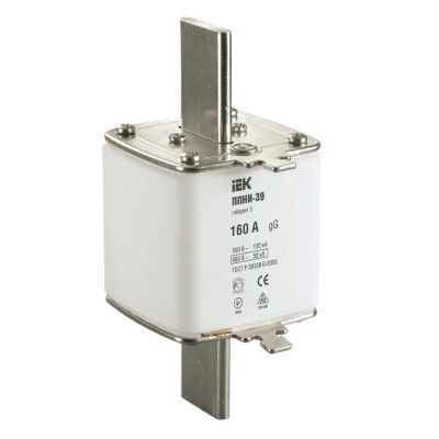 IEK DPP50-160 Вставка плавкая ППНИ-39 160А габарит 3