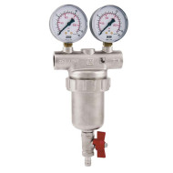 Фильтр промывной ITAP ВВ 1" 300 мкм с 2 манометрами Itap