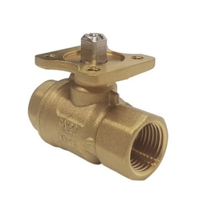 Двухходовой шаровой кран TECHNO 2020A (нерж)