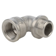 STOUT Угольник с упором НВ никелированный 1/2 SFT-0016-000012