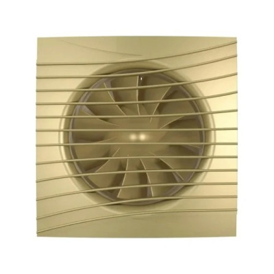 Вентилятор осевой вытяжной ЭРА.SILENT 5C champagne D125