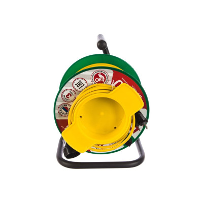 Удлинитель на катушке 1х50м без заземл. 10А IP20 2.2кВт с выносн. розеткой Союз 481S-2205