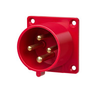 Вилка TDM 624 скрытая 3Р+РЕ 32А 380В IP44